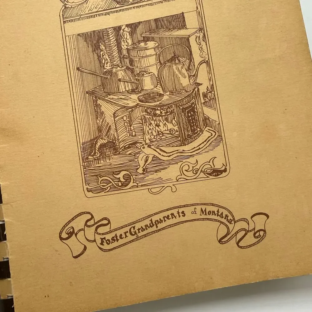 Foster Grandparents of Montana Vintage Cookbook Granny’s Various Viddles Recipes